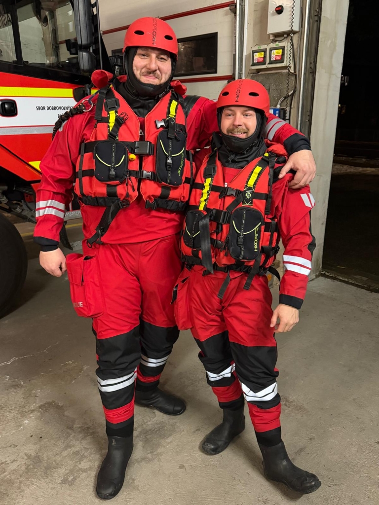 Nácvik záchrany osob z ledu_1