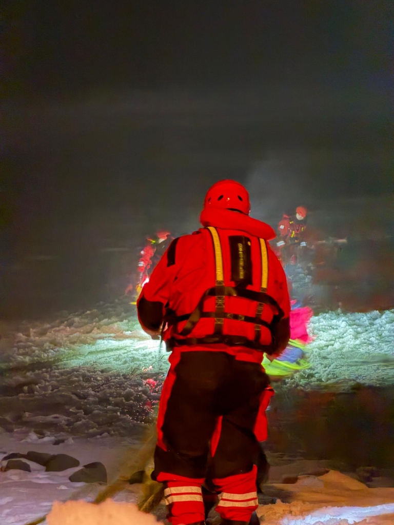 Nácvik záchrany osob z ledu_49