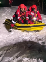 Nácvik záchrany osob z ledu_51