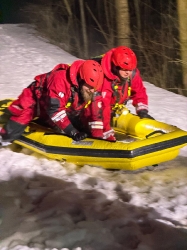 Nácvik záchrany osob z ledu_52